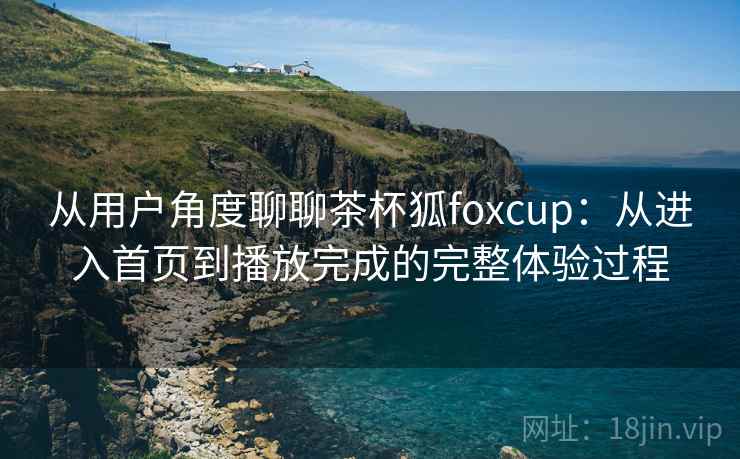 从用户角度聊聊茶杯狐foxcup:从进入首页到播放完成的完整体验过程 从用户角度聊聊茶杯狐foxcup:从进入首页到播放完成的完整体验过程